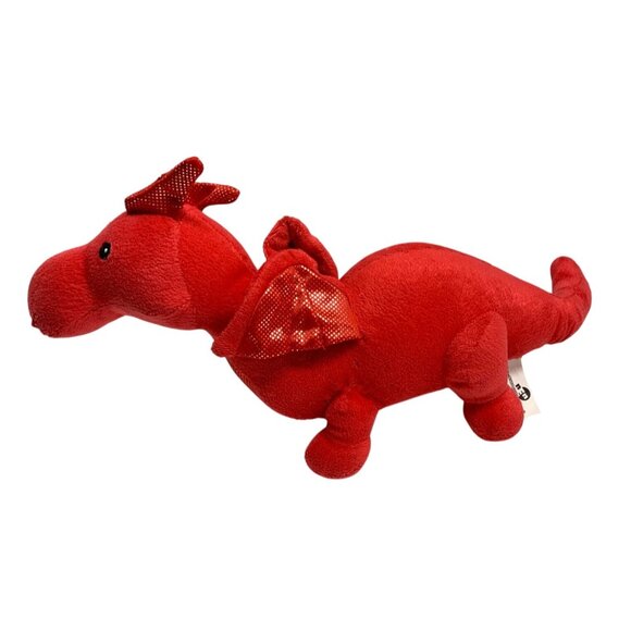 NEN National Entertainment Network Red Dragon Plush Stuffed Animal Doll Toy Spar - Picture 3 of 6